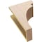 Ekena Millwork 6"W x 12"D x 18"H Classic Yorktown Rough Cedar Woodgrain TimberThane Corbel, Primed Tan CORUR06X12X18YORRCPR - alternate 2
